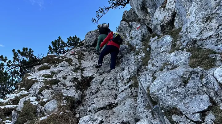 Kofel 3 kraxeln | © Andrea Hürter