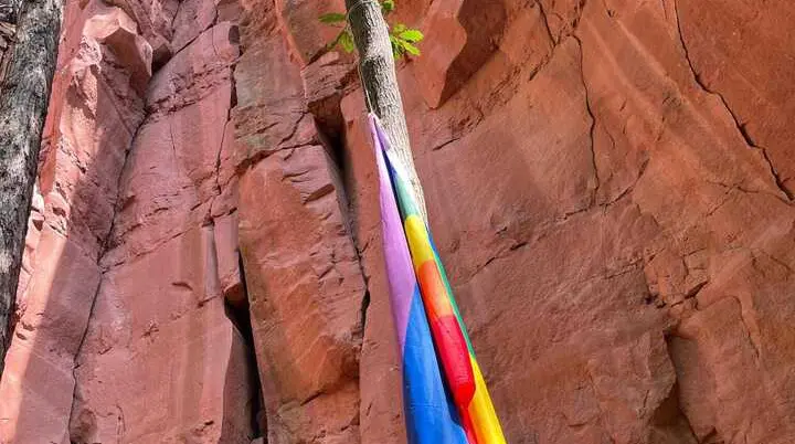 Heubachgelände Prideflag | © /FranziMayer