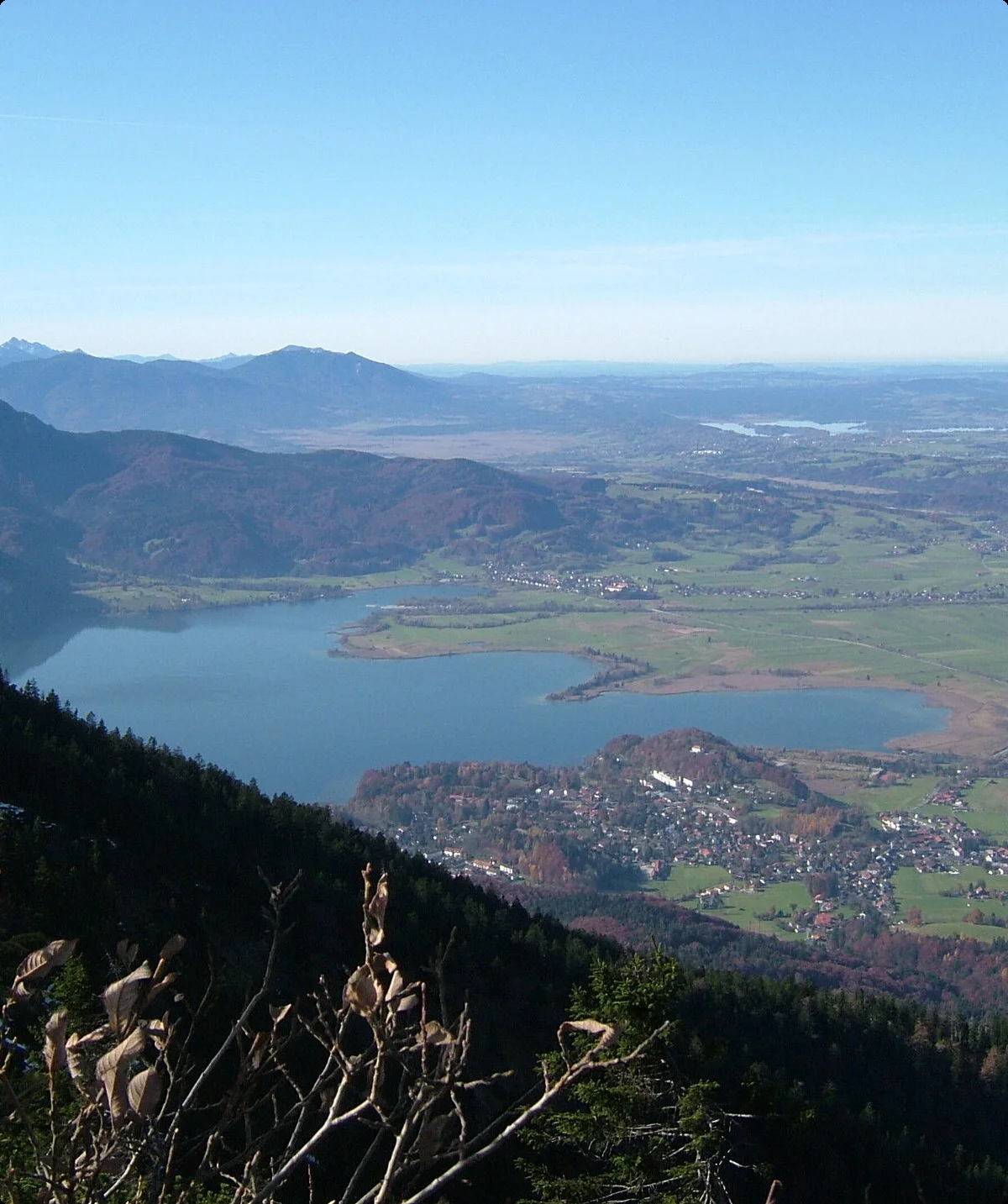 Blick vom Rabenkopfgipfel | © Florian Fell, eigenes Werk