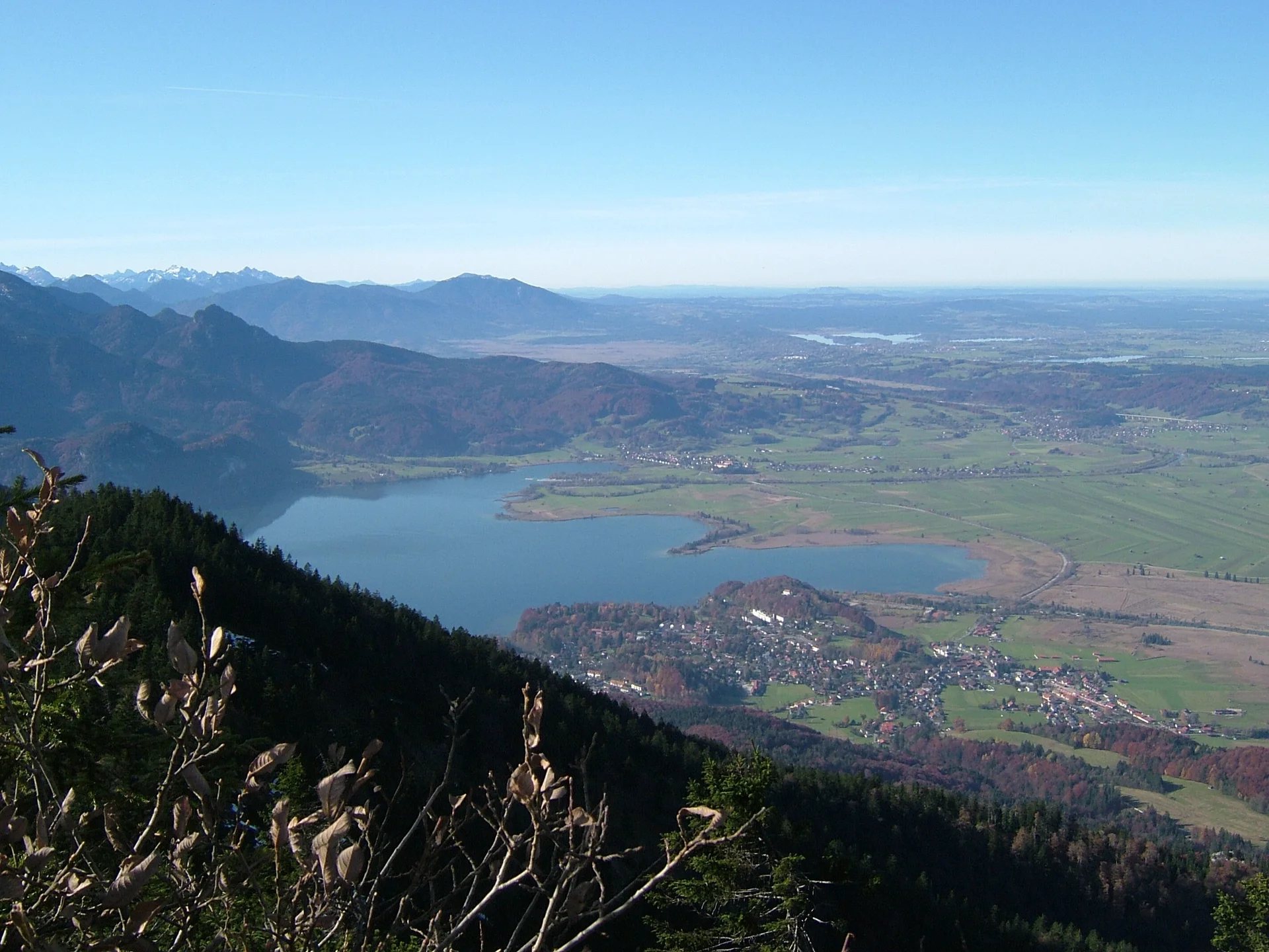Blick vom Rabenkopfgipfel | © Florian Fell, eigenes Werk