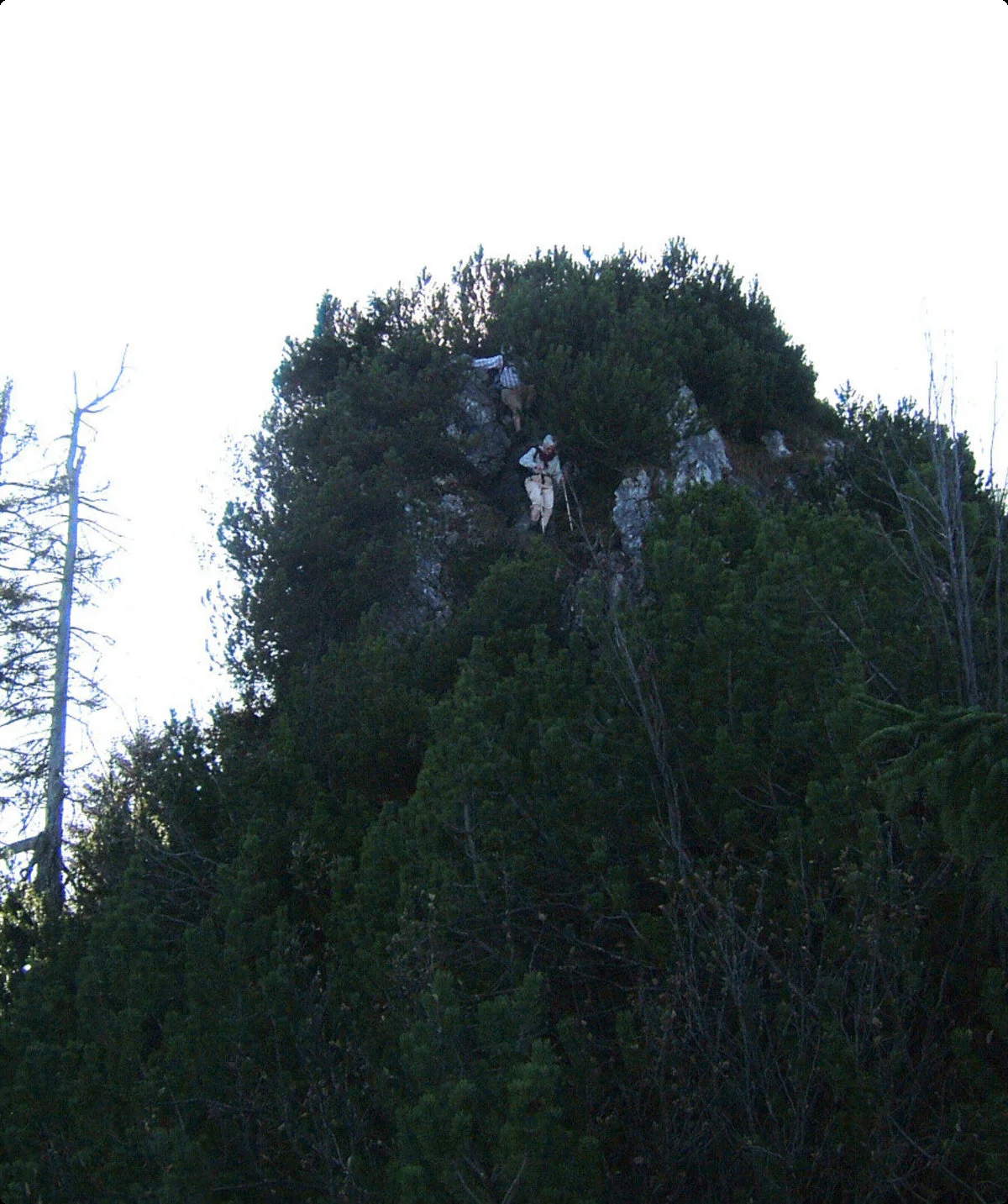 Abstieg vom Rabenkopf, kleiner Klettersteig | © Florian Fell, eigenes Werk