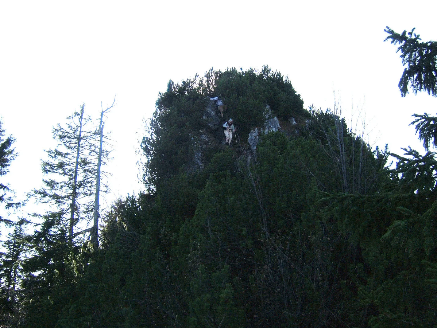 Abstieg vom Rabenkopf, kleiner Klettersteig | © Florian Fell, eigenes Werk