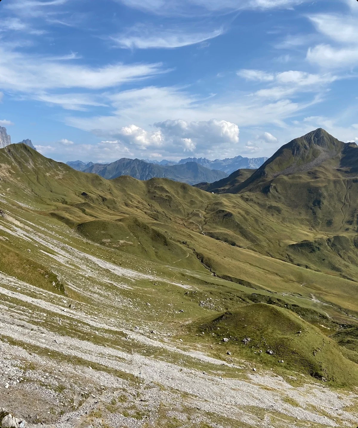 Auf dem Weg zum Gafalljoch von der Gamsluggen | © Matthias
