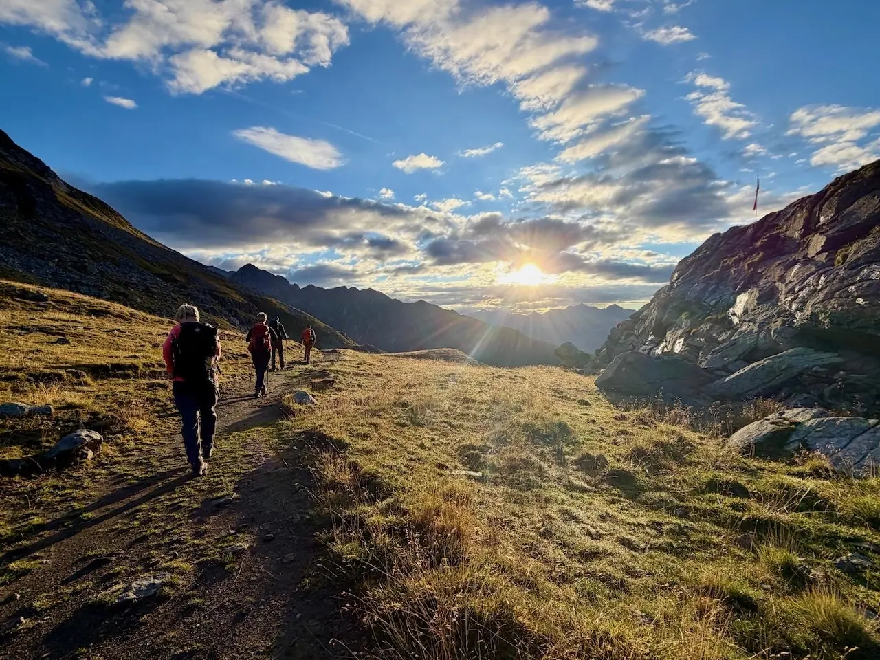 Stabeler Höhenweg am Morgen | © Matti