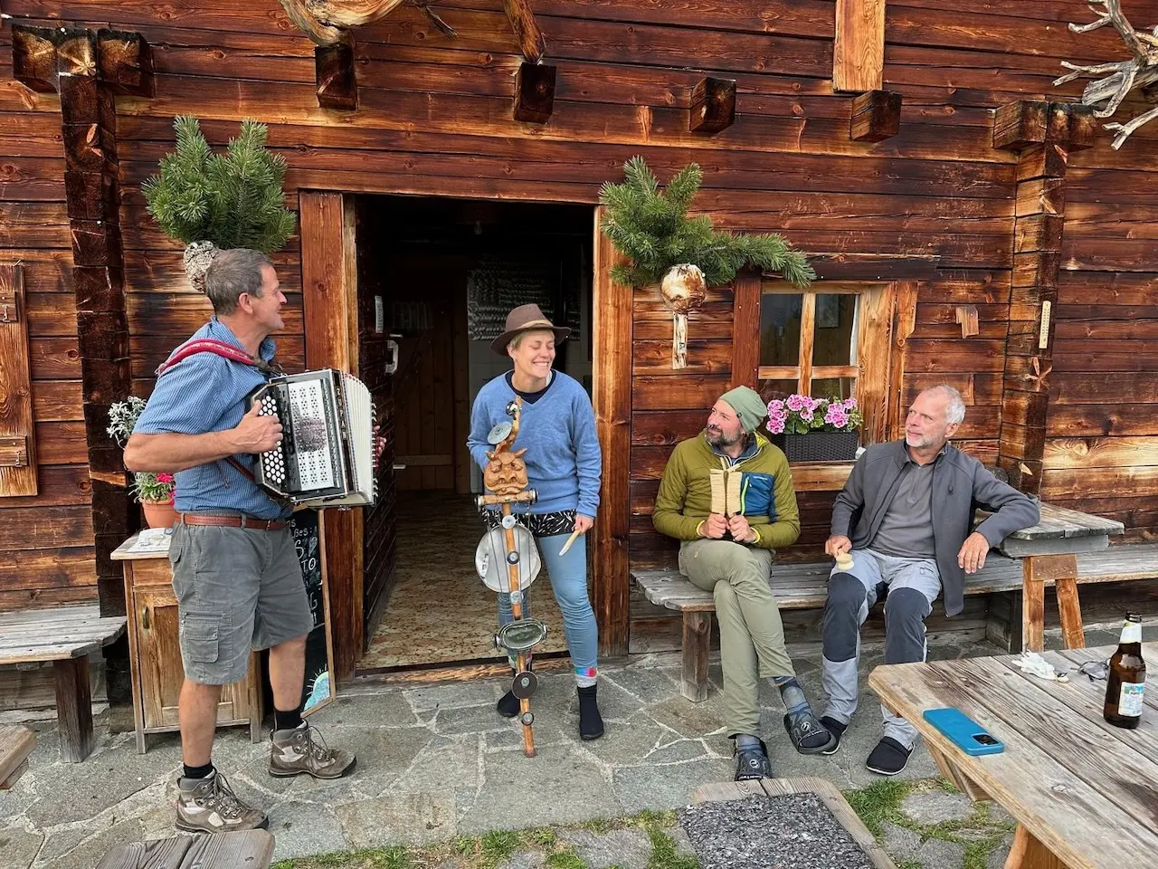 Hüttenmusik auf den Holzer Böden | © Matti