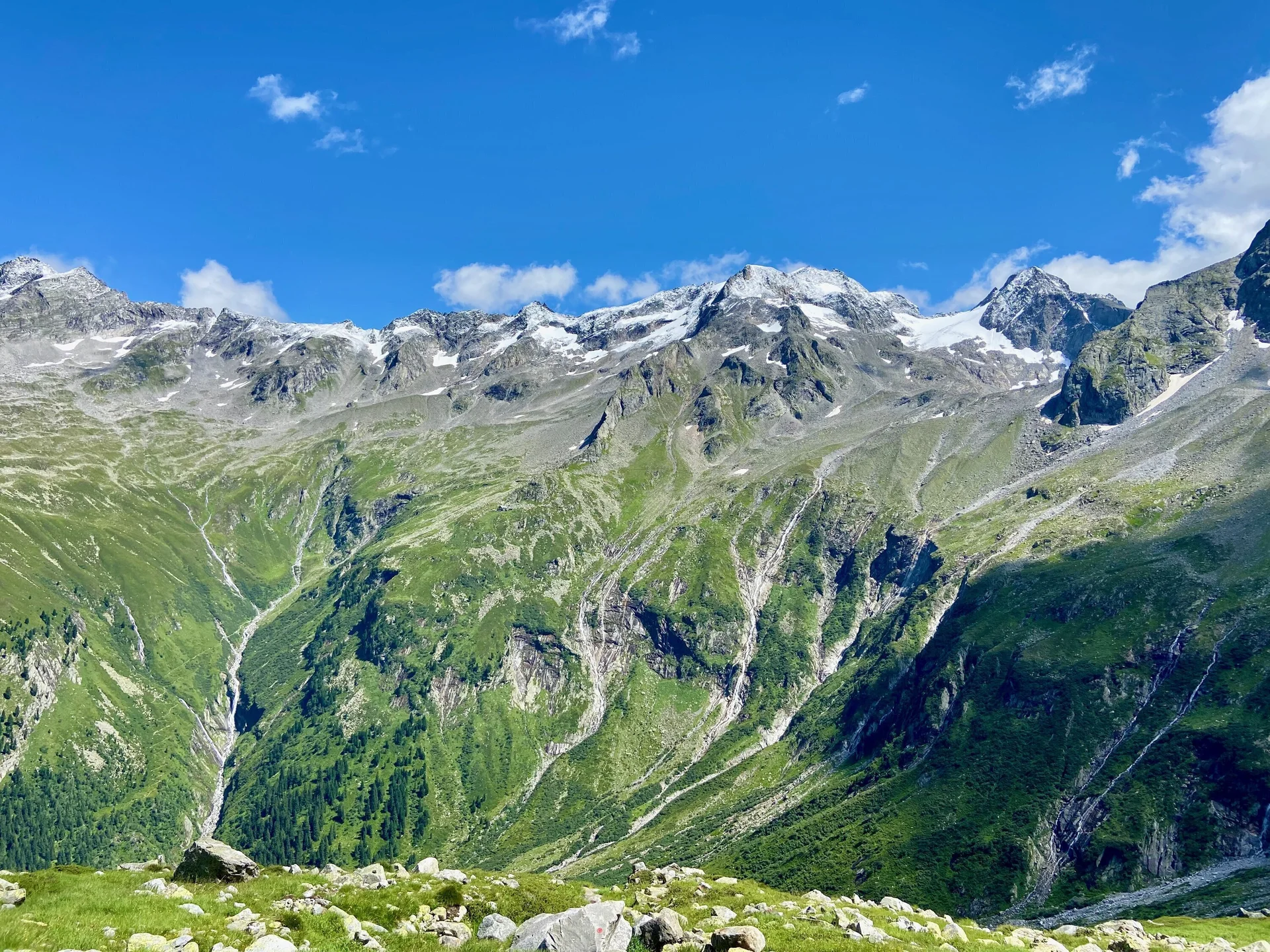 Auf dem Berliner Höhenweg - Etappe von der Greizer zur Kasseler Hütte | © Matthias Auf dem Berliner Höhenweg - Etappe von der Greizer zur Kasseler Hütte | © Matthias