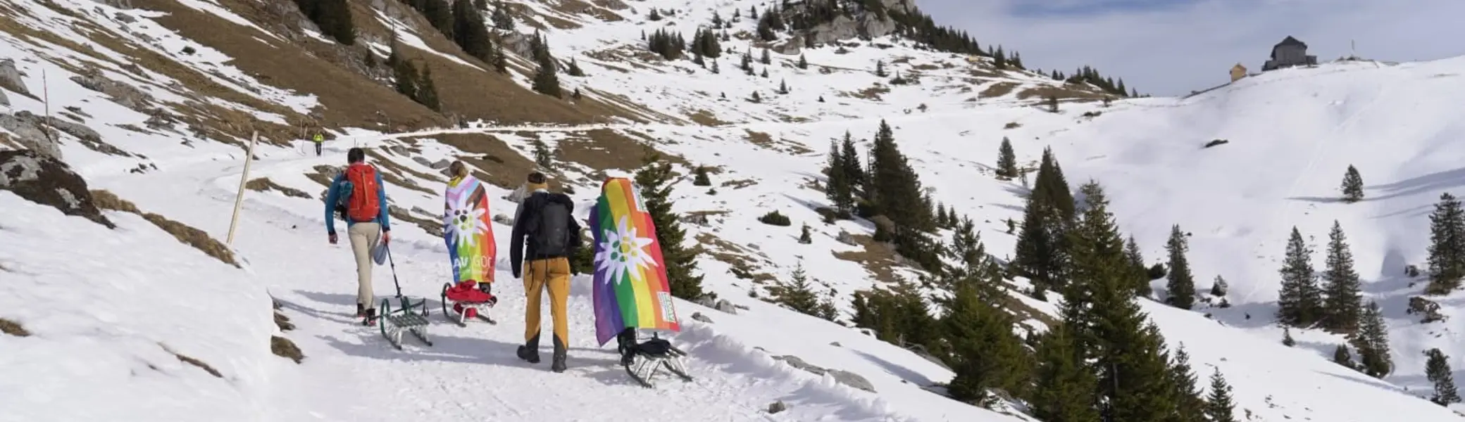 Schlitten | © Tim Hüttinger