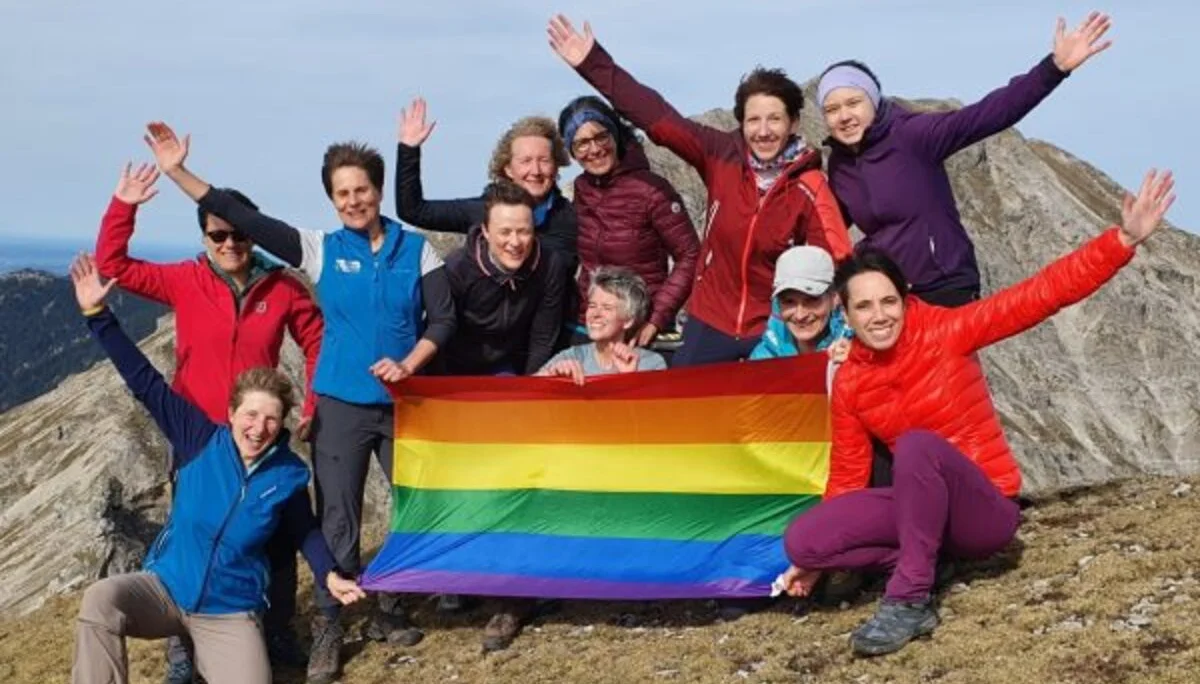 Frauen* auf Tour am Kreuzspitzl 23.10.2022 | © DAV GOC
